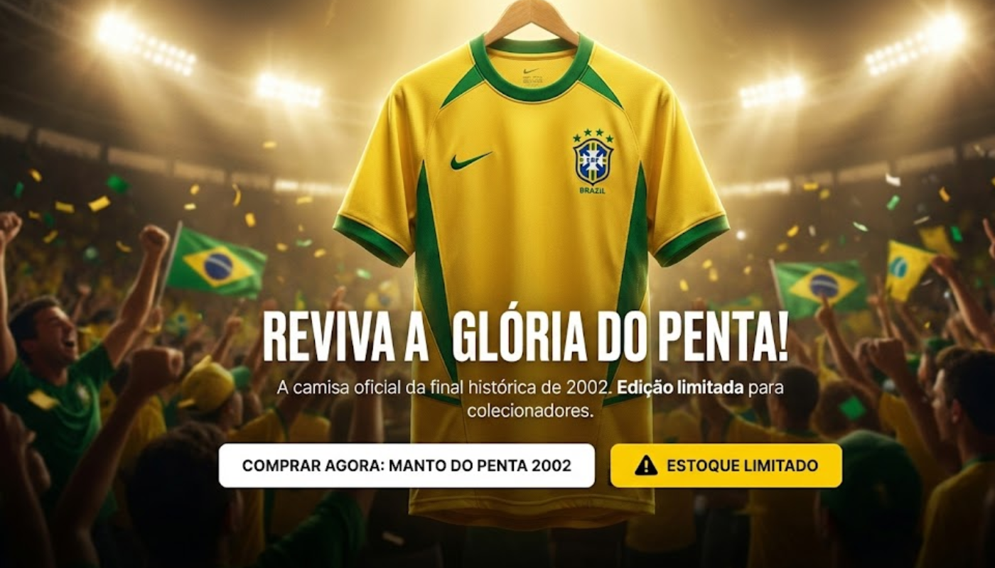 Camisa Brasil 2002